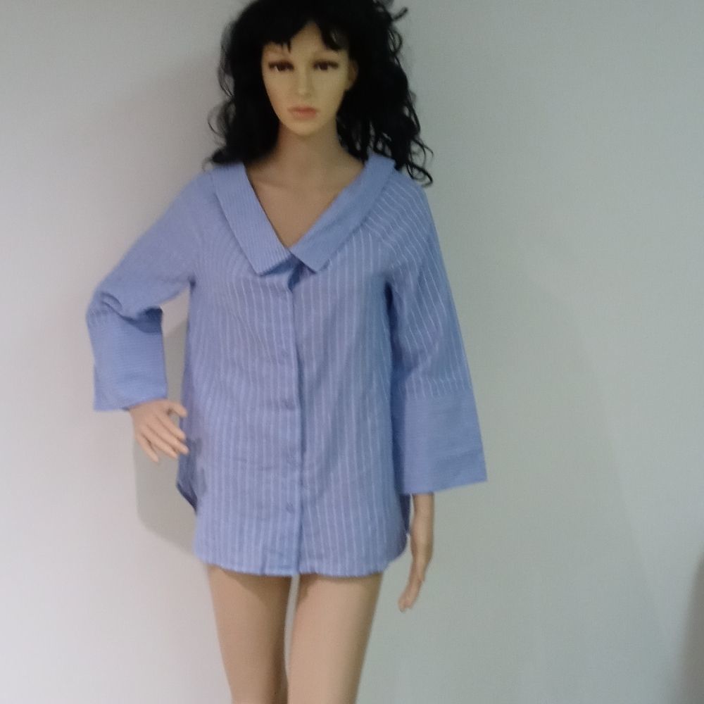 Loveriche blue blouse clearance